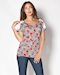 Дамски блузи с къс ръкав в размери до 58 Eu от онлайн магазин Ефреа.